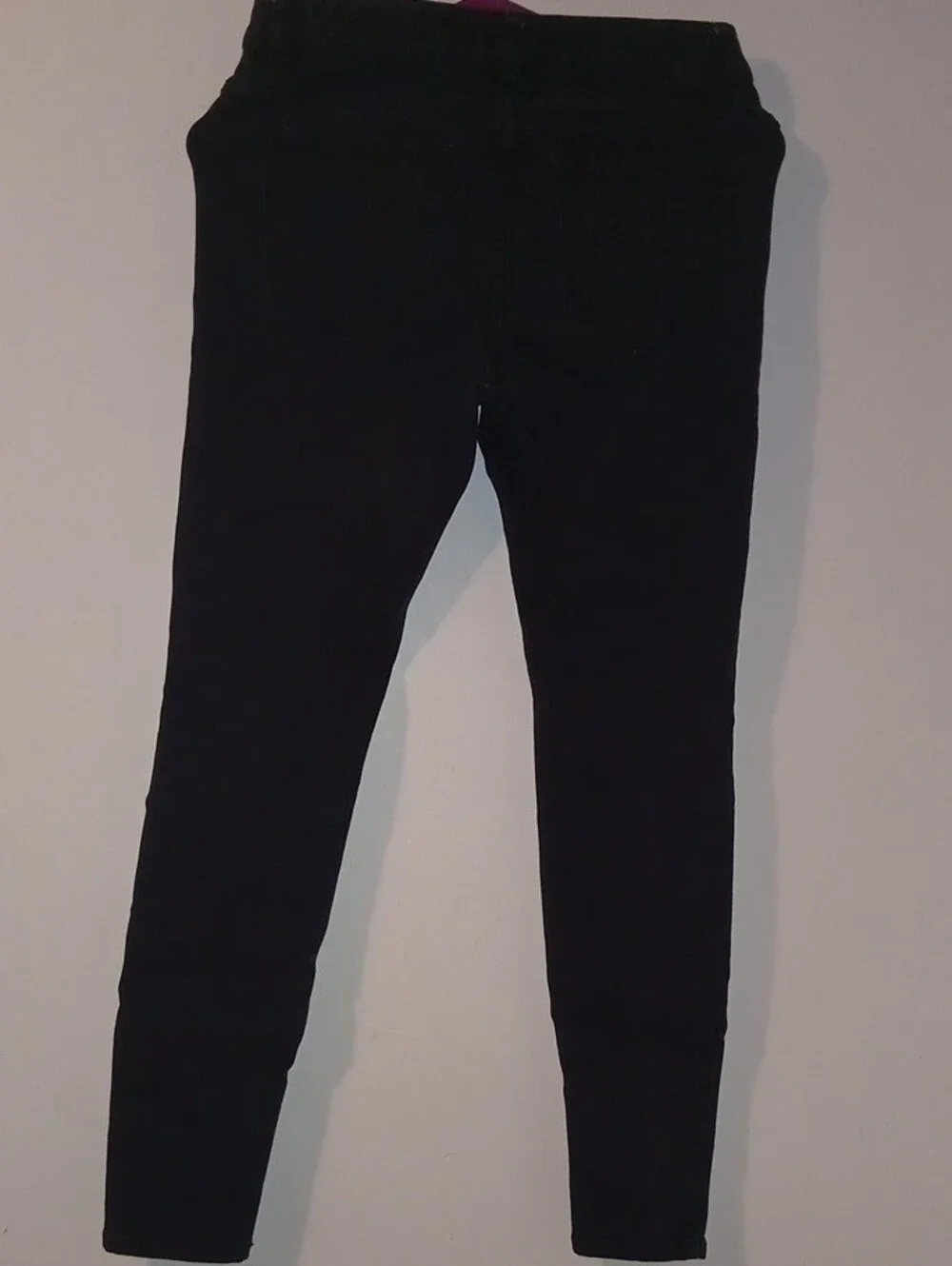 FP Free People Black Ripped Skinny Jeans